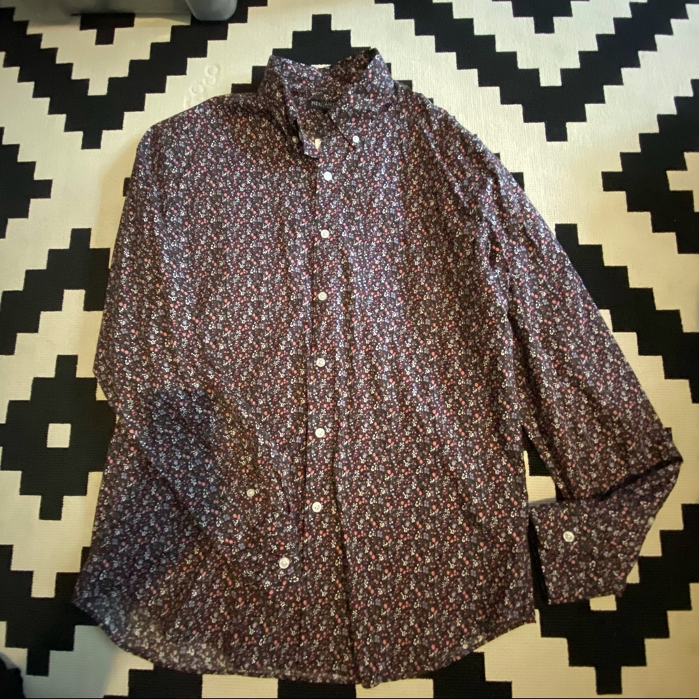J CREW MERCANTILE FLEX SHIRT MENS LARGE